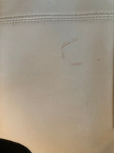 Load image into Gallery viewer, consignment bag - white and black leather
