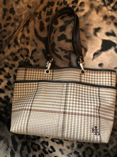 Load image into Gallery viewer, consignment bag - Ralph Lauren, small plaid tote