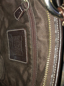 consignment bag - Coach, dark brown